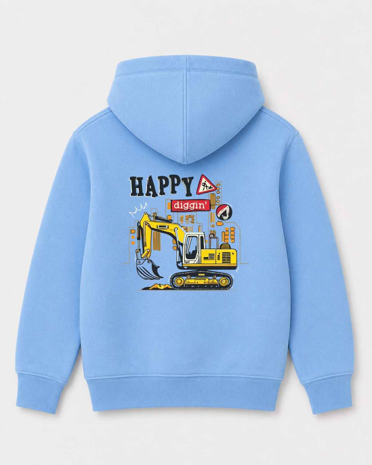 Sky Blue hoodie back 3422