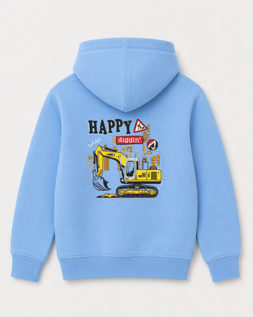 Sky Blue hoodie back 3422