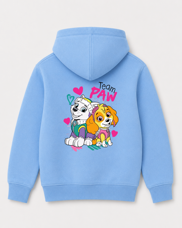 Sky Blue hoodie back 3432