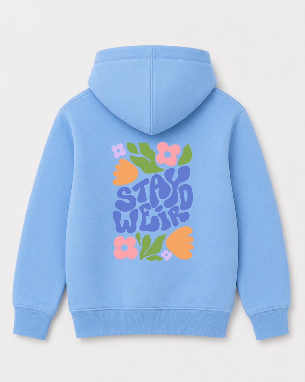 Sky Blue hoodie back 3438