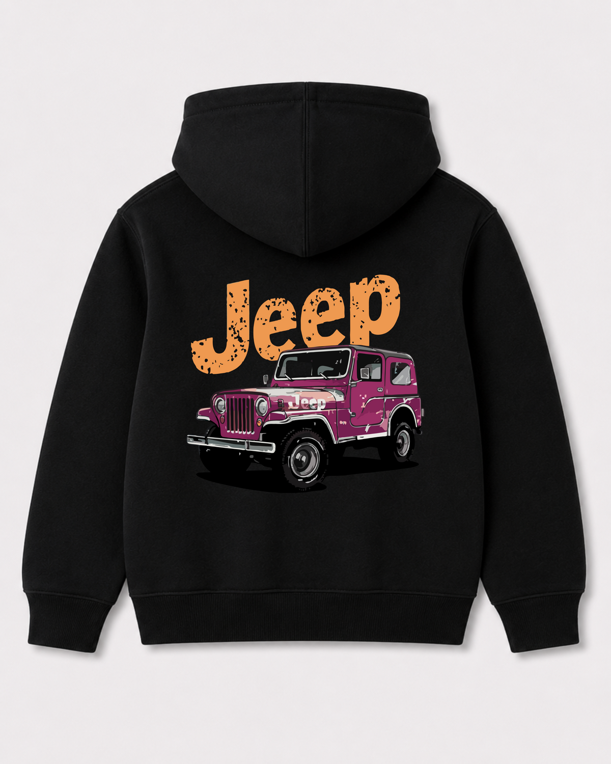 Black hoodie back 1022