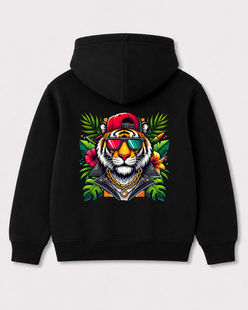 Black hoodie back 1037