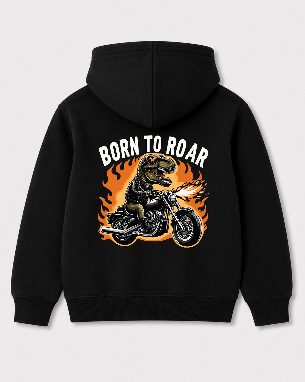 Black hoodie back 1046