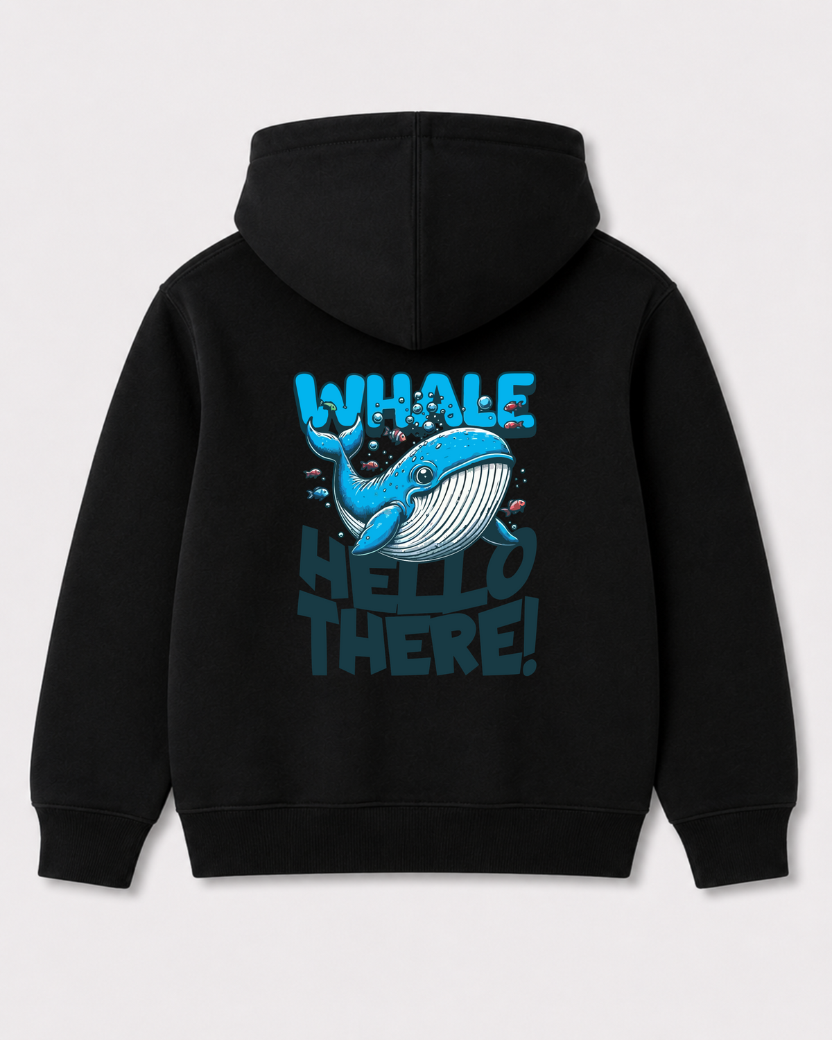Black hoodie back 1074