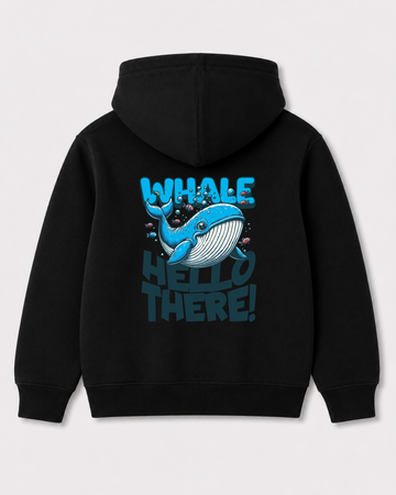 Black hoodie back 1074