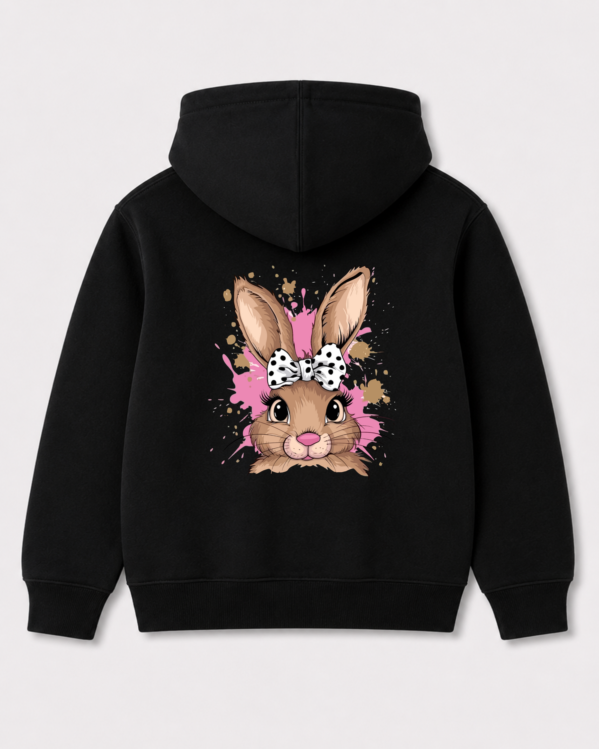 Black hoodie back 1092