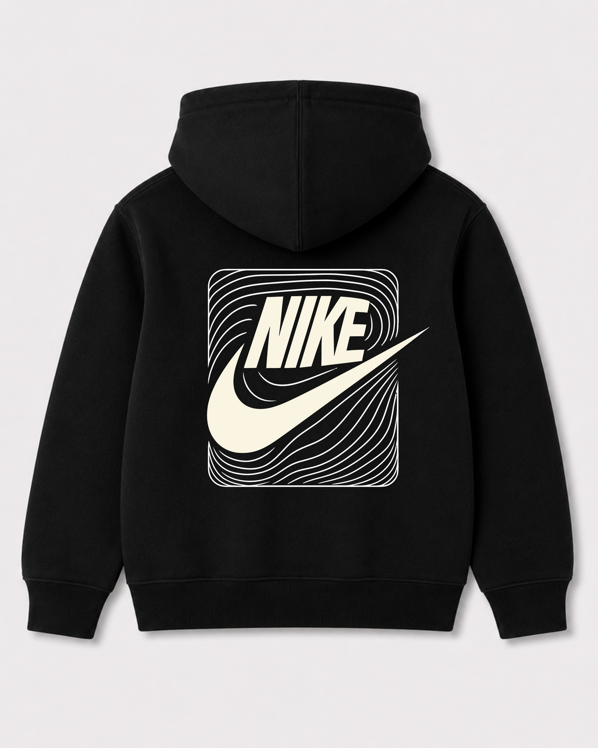 Black hoodie back 1222