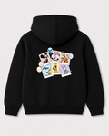 Black hoodie back 1298