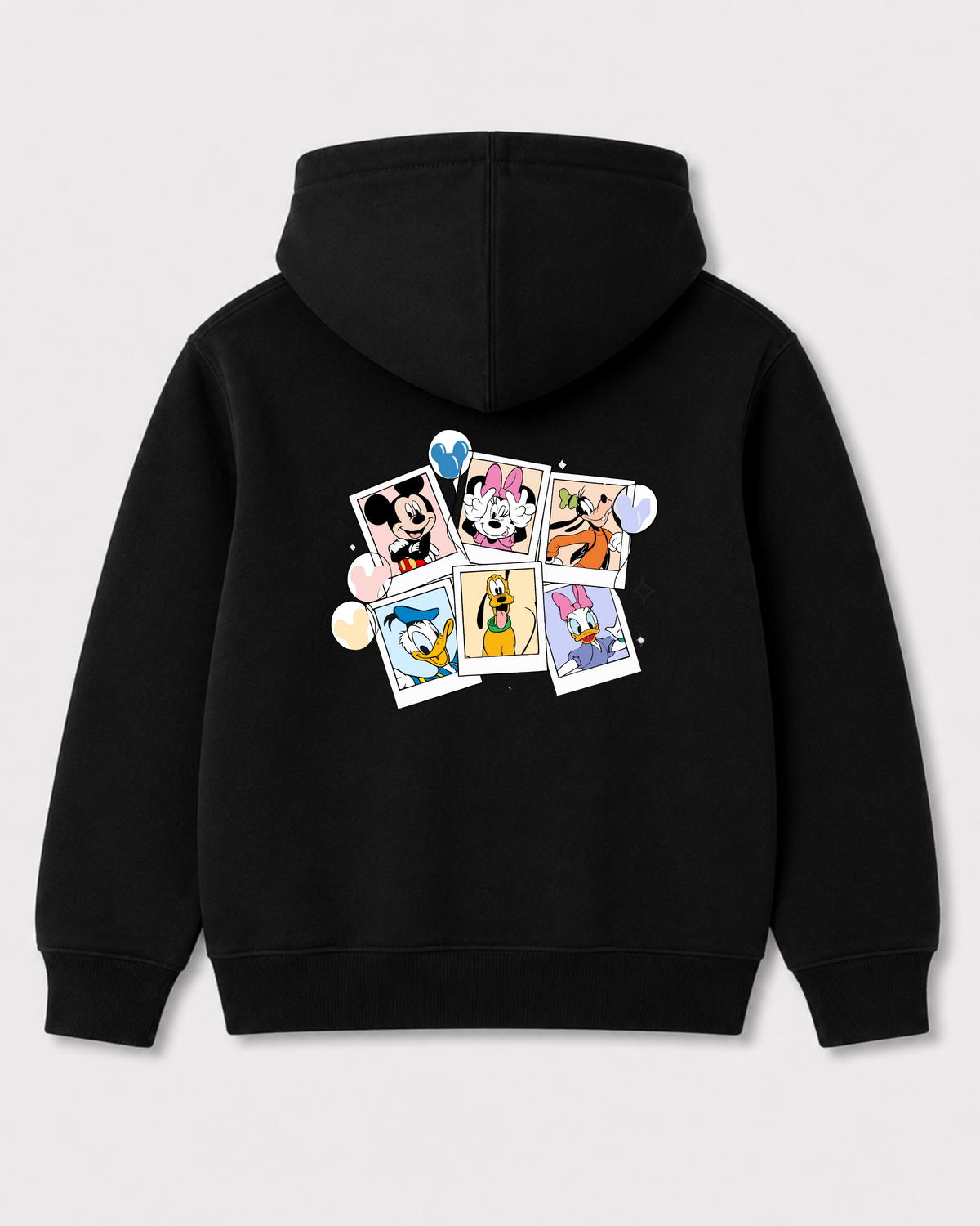 Black hoodie back 1298