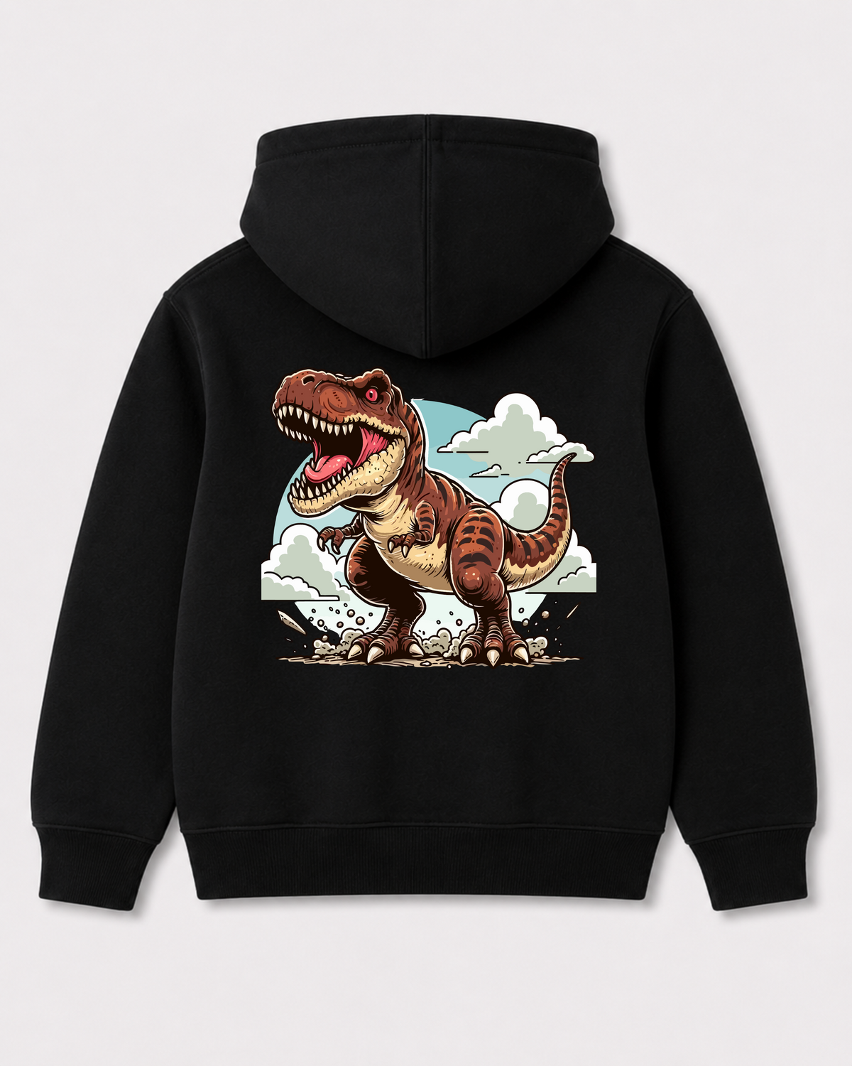 Black hoodie back 1344
