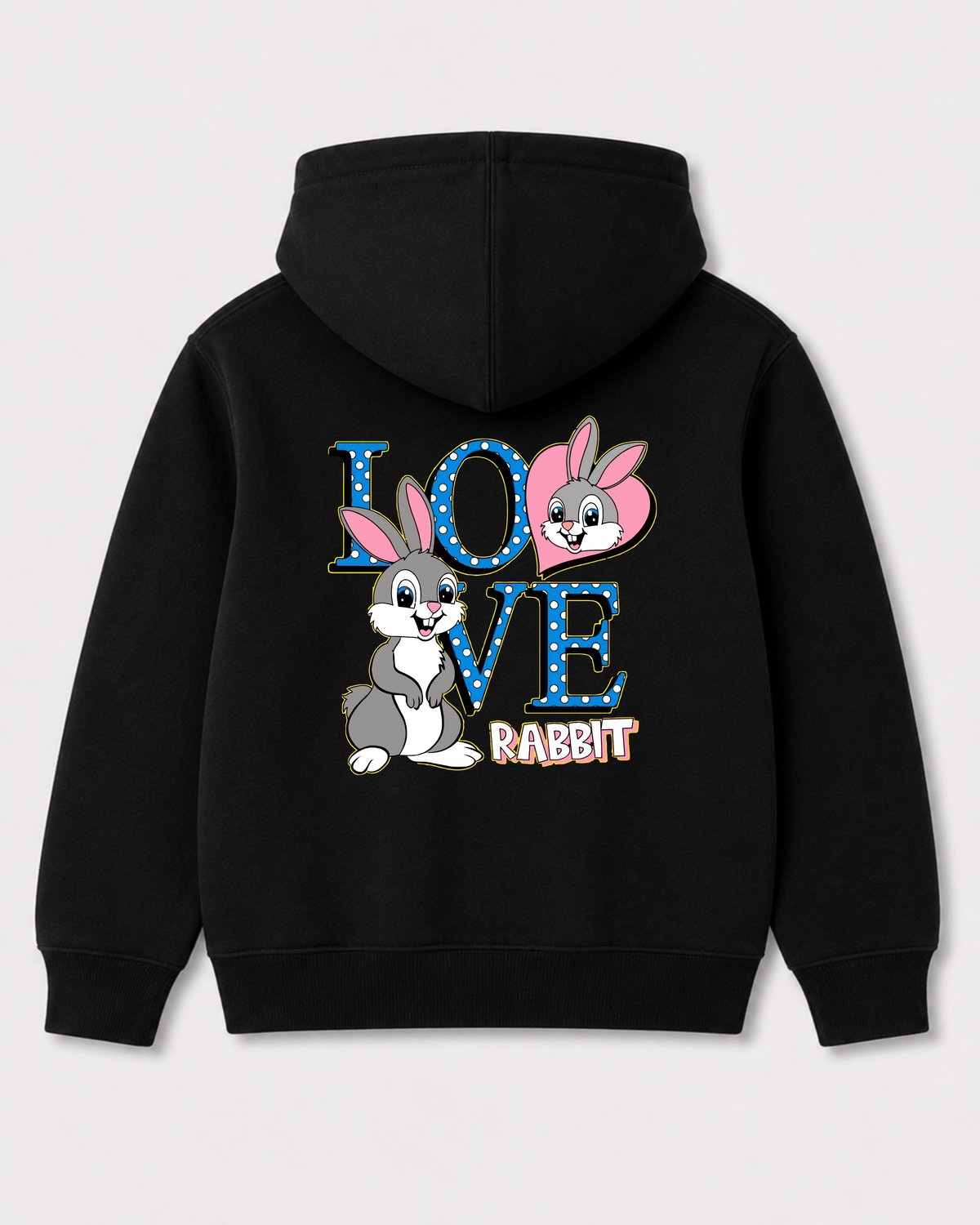 Black hoodie back 1356