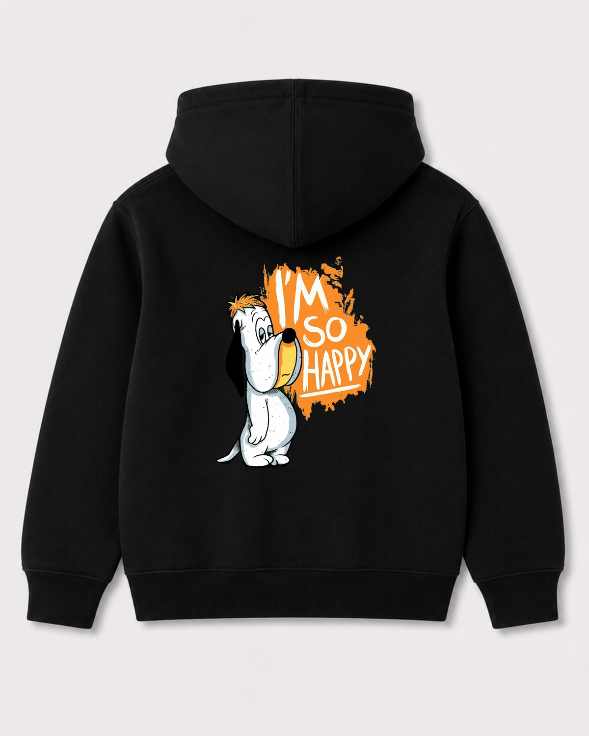 Black hoodie back 1364
