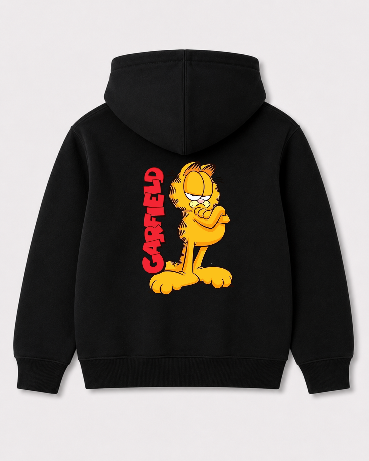 Black hoodie back 1365