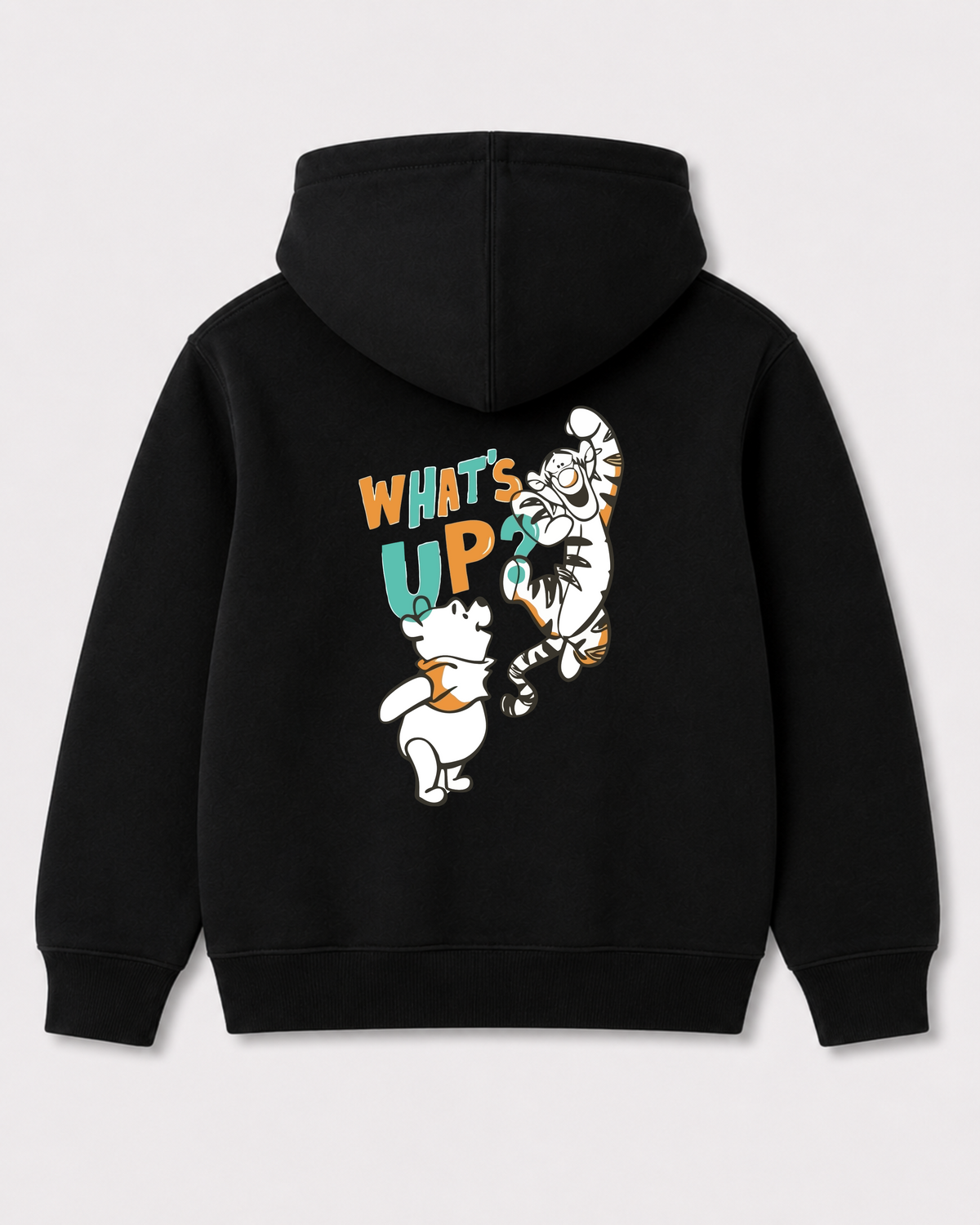 Black hoodie back 1371