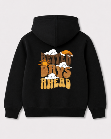 Black hoodie back 1387