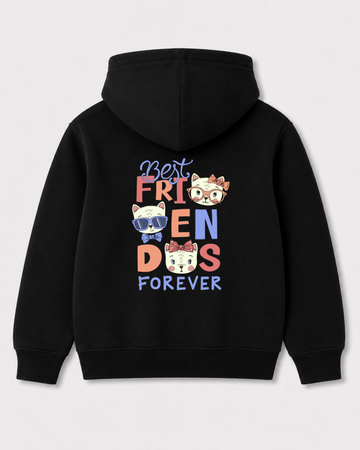Black hoodie back 1390