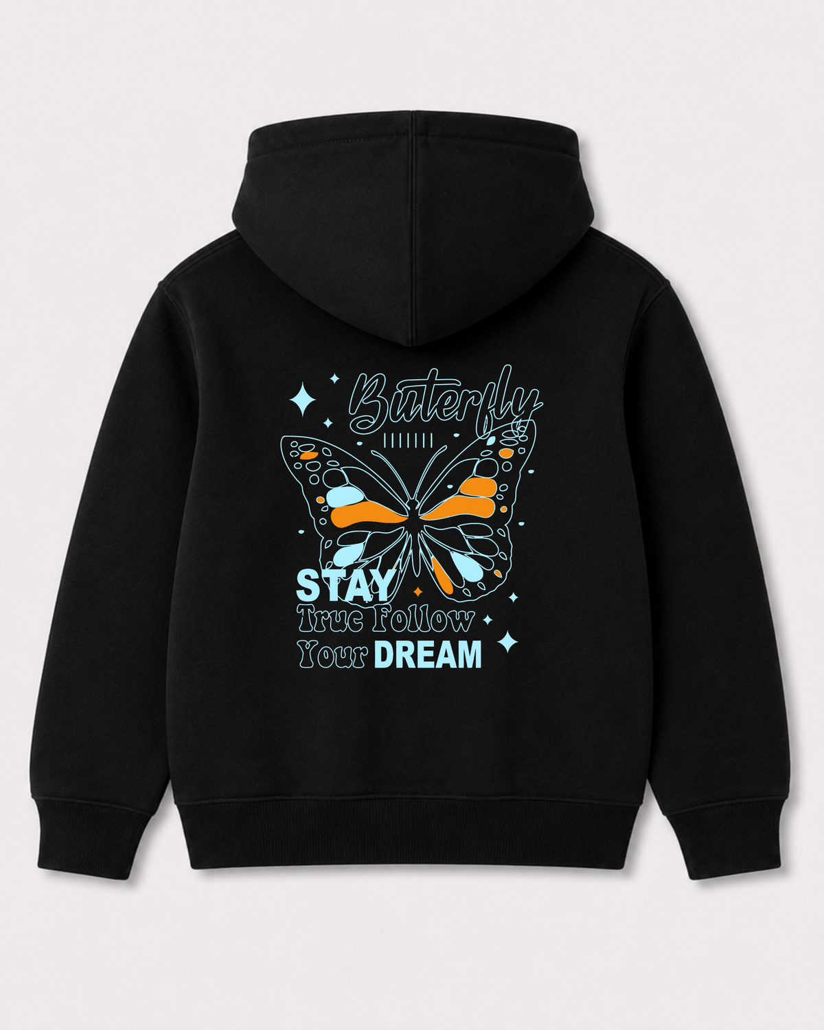 Black hoodie back 1408