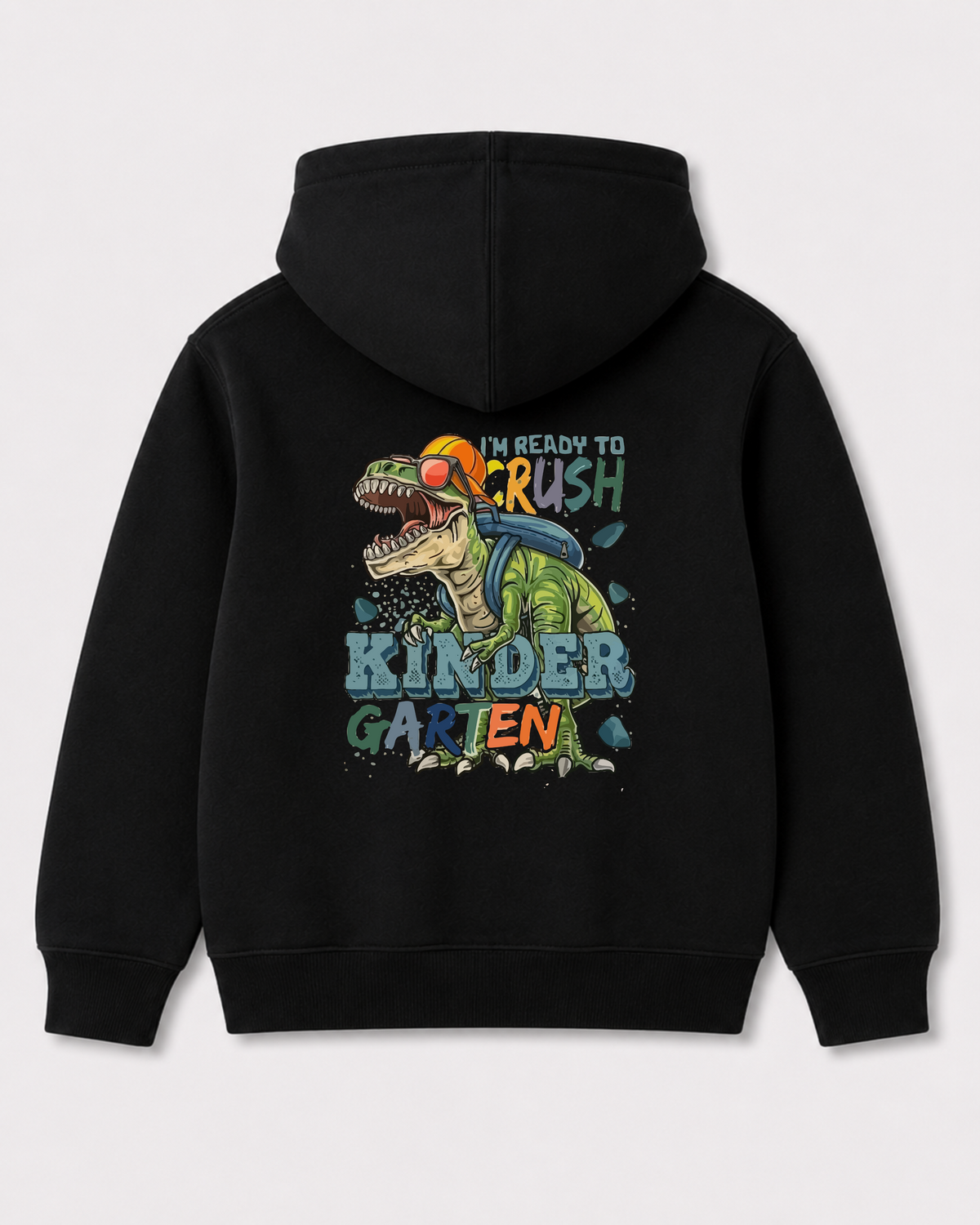 Black hoodie back 1409