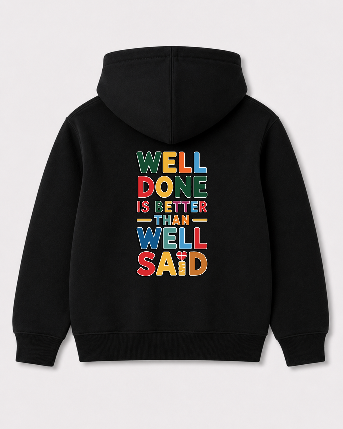 Black hoodie back 1412