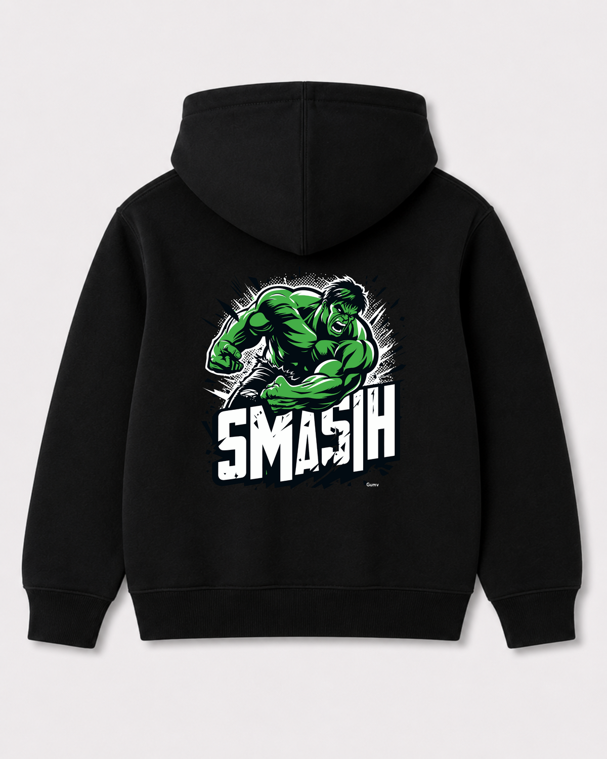 Black hoodie back 1425
