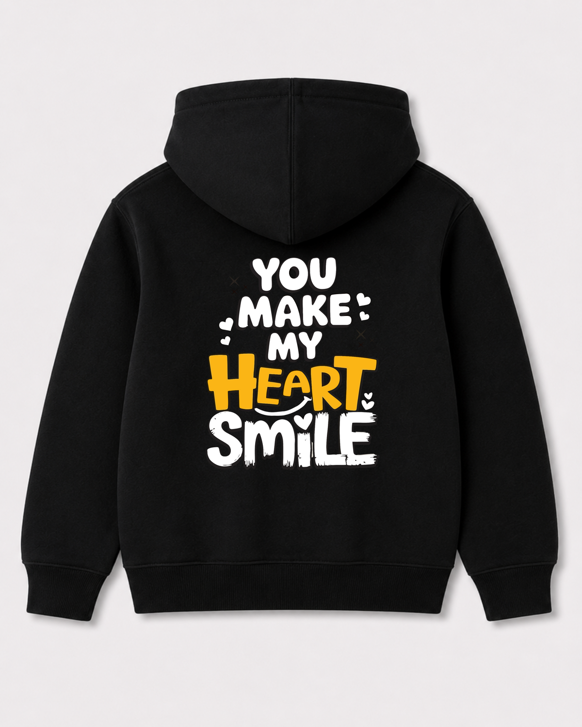 Black hoodie back 1435