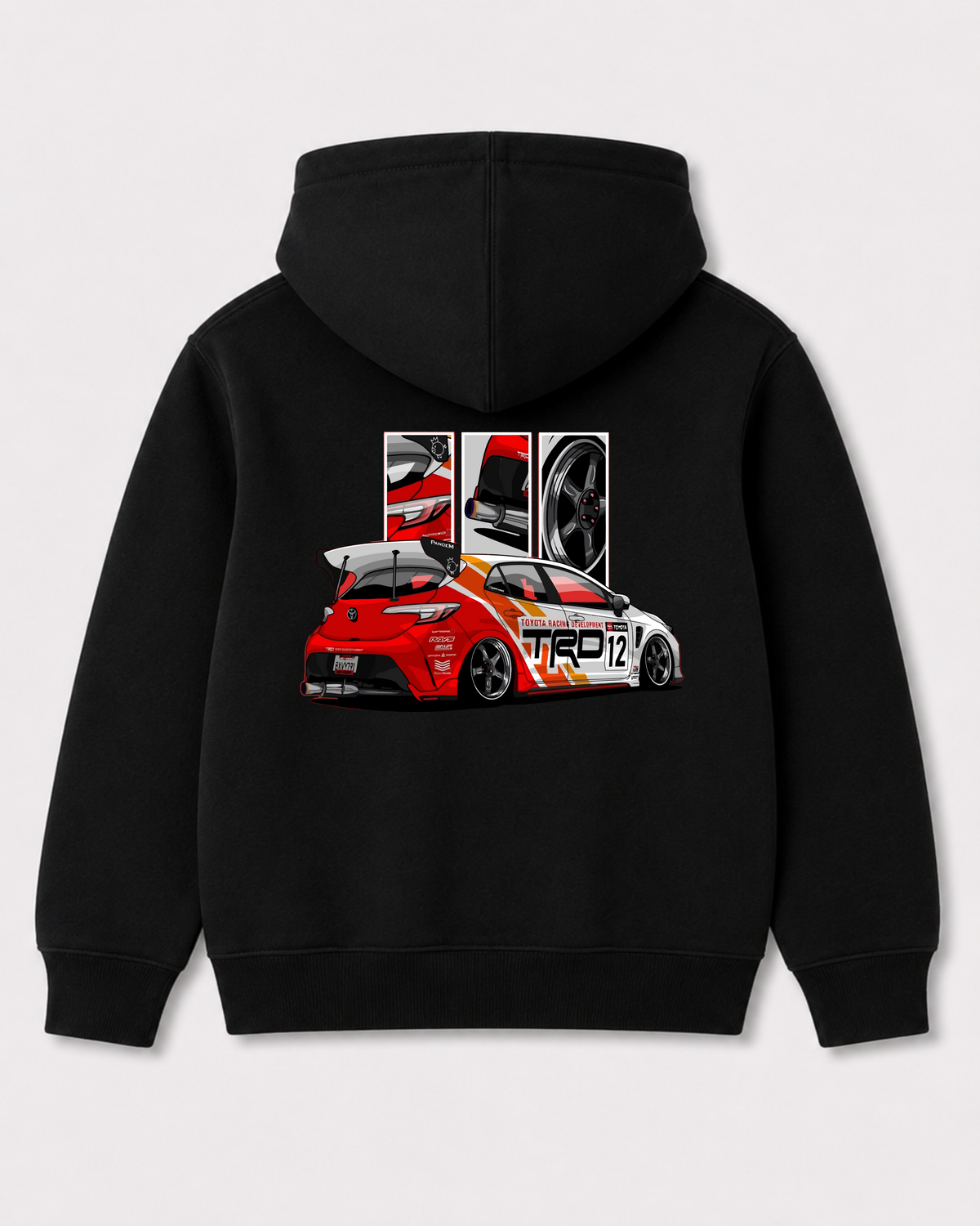 Black hoodie back 1634