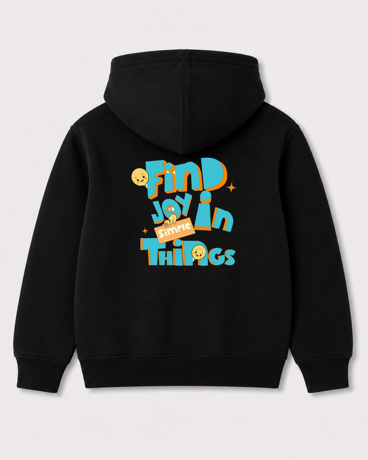 Black hoodie back 2119