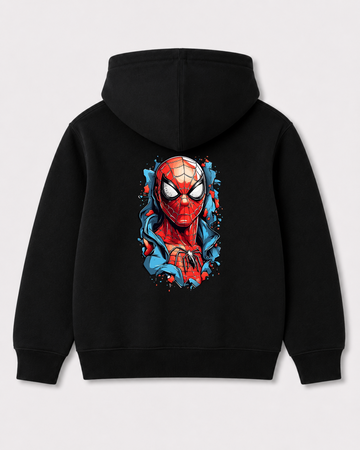 Black hoodie back 2121