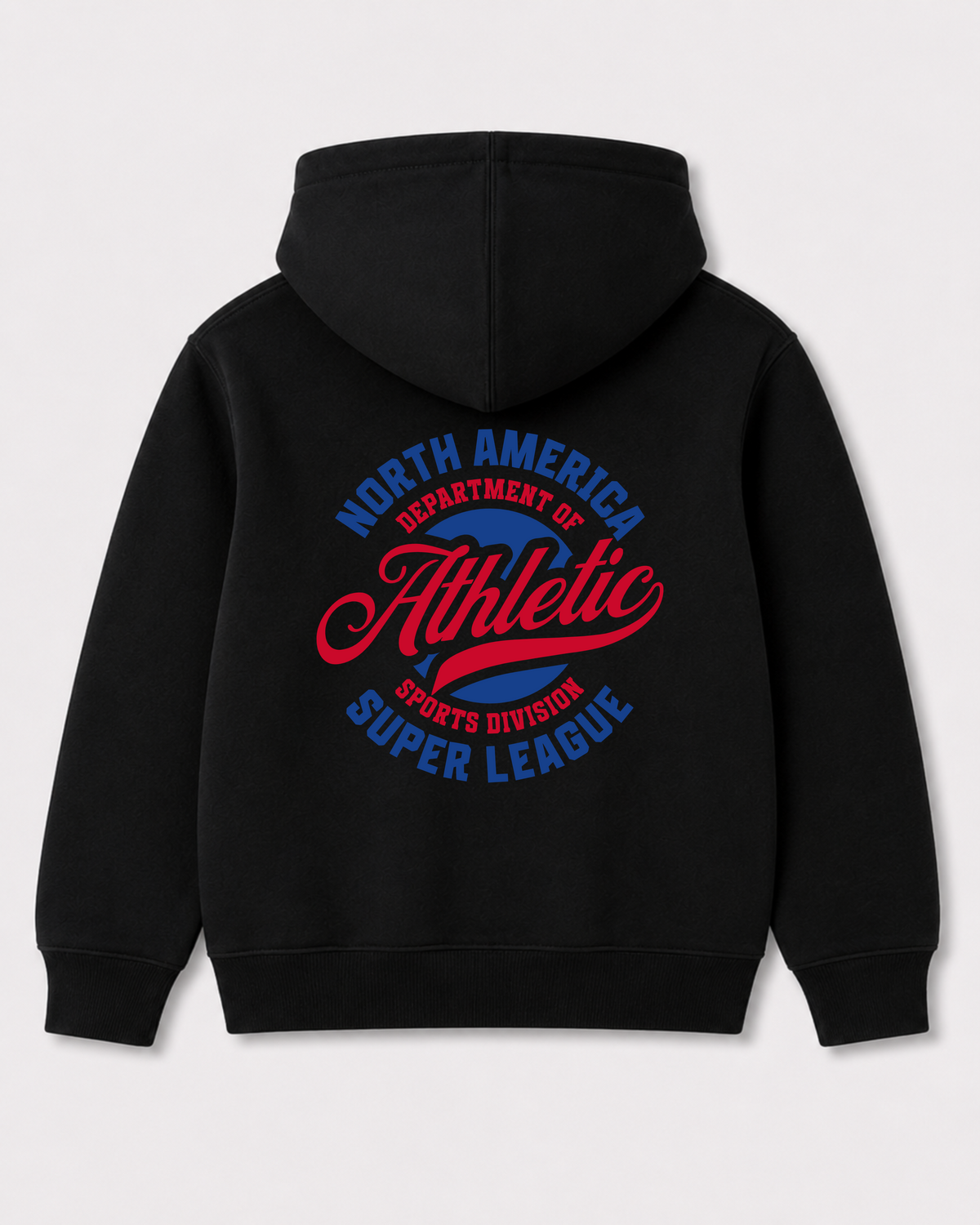 Black hoodie back 2132