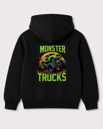 Black hoodie back 2134