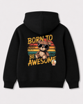 Black hoodie back 2137