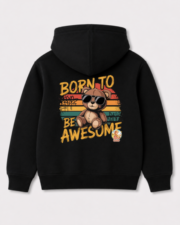 Black hoodie back 2137