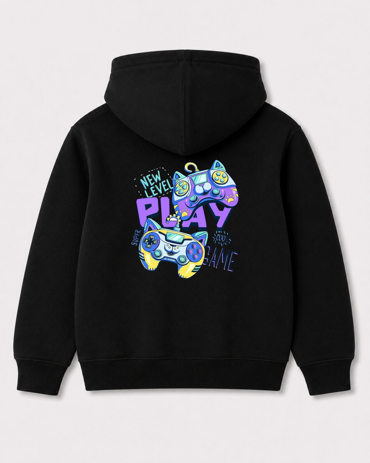 Black hoodie back 2138