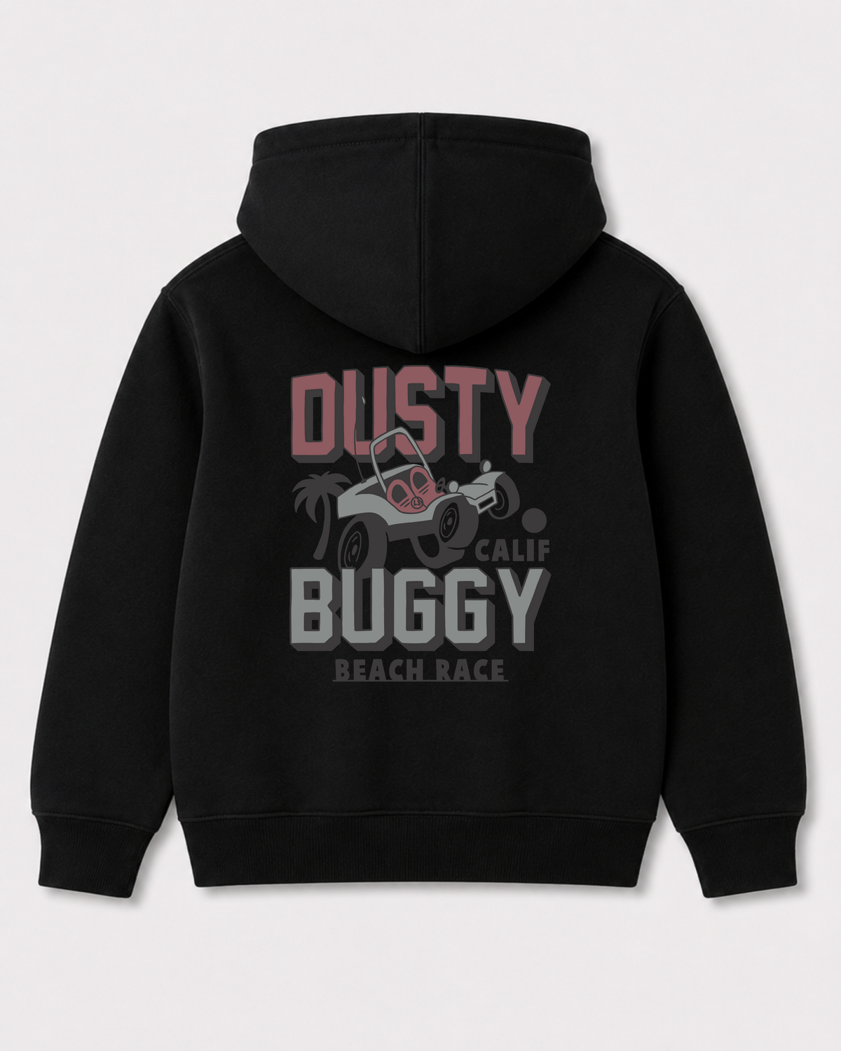 Black hoodie back 2141