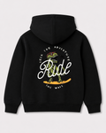 Black hoodie back 2142