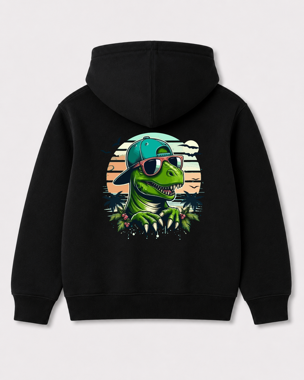 Black hoodie back 2161