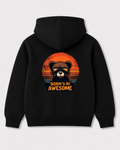 Black hoodie back 2168