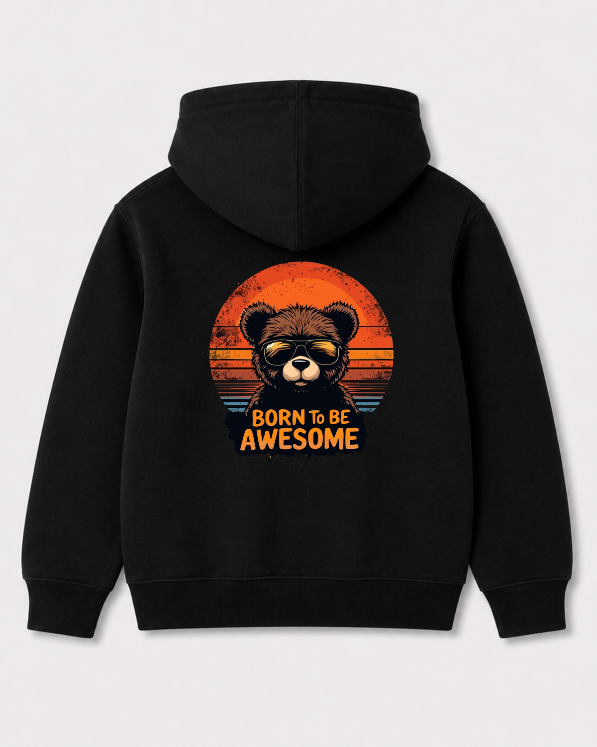 Black hoodie back 2168