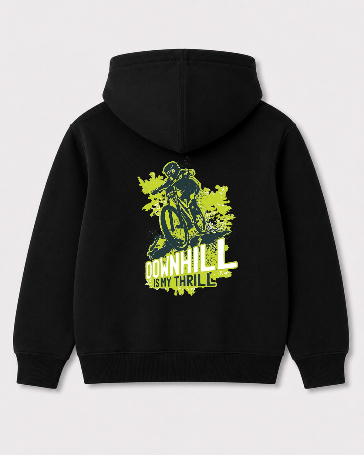 Black hoodie back 2169
