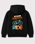 Black hoodie back 2173