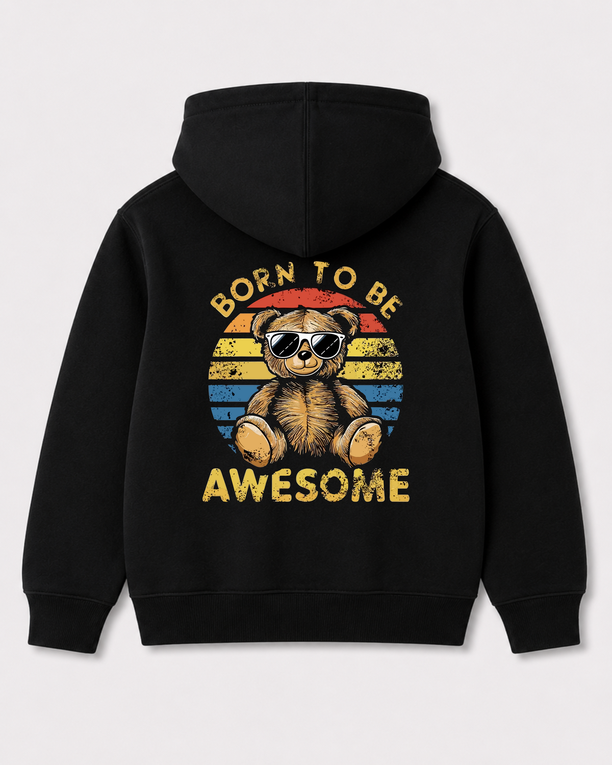 Black hoodie back 2178