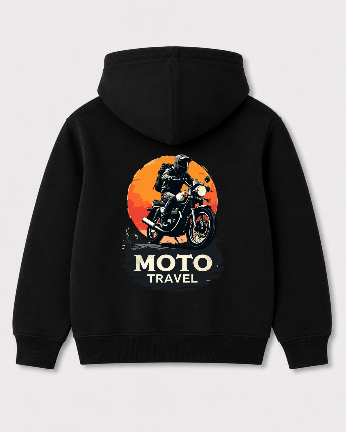 Black hoodie back 2180