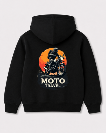 Black hoodie back 2180
