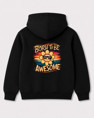 Black hoodie back 2184