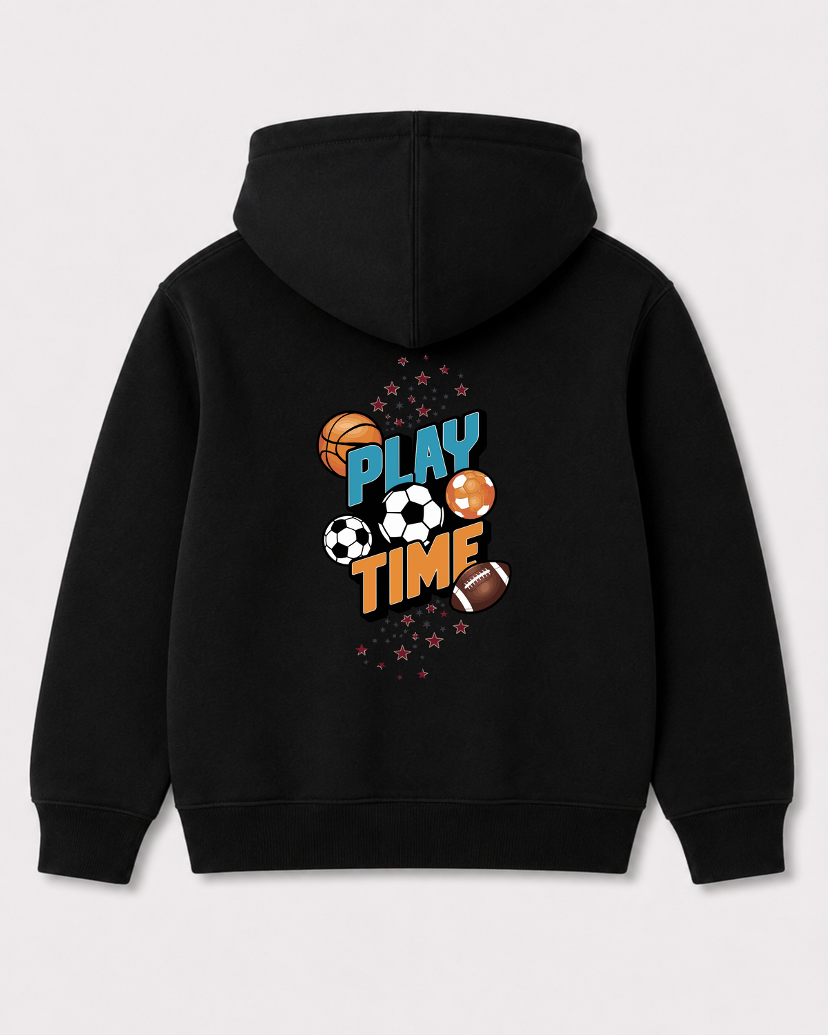 Black hoodie back 2189