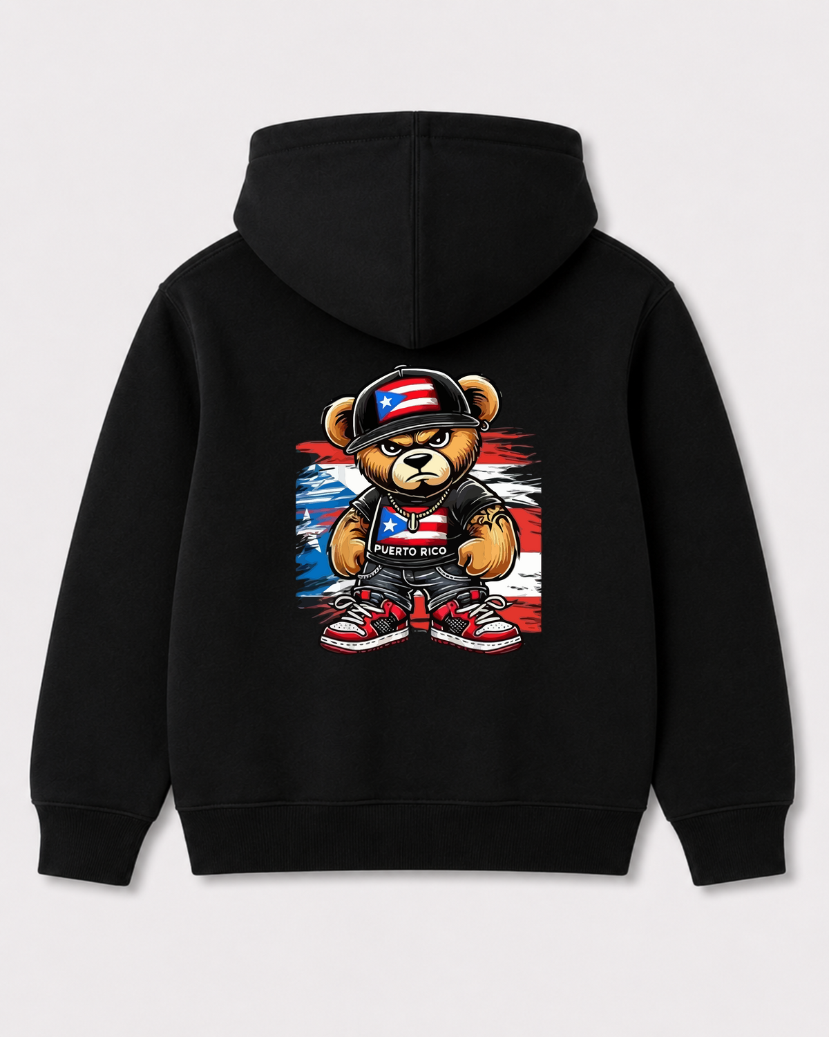 Black hoodie back 2191