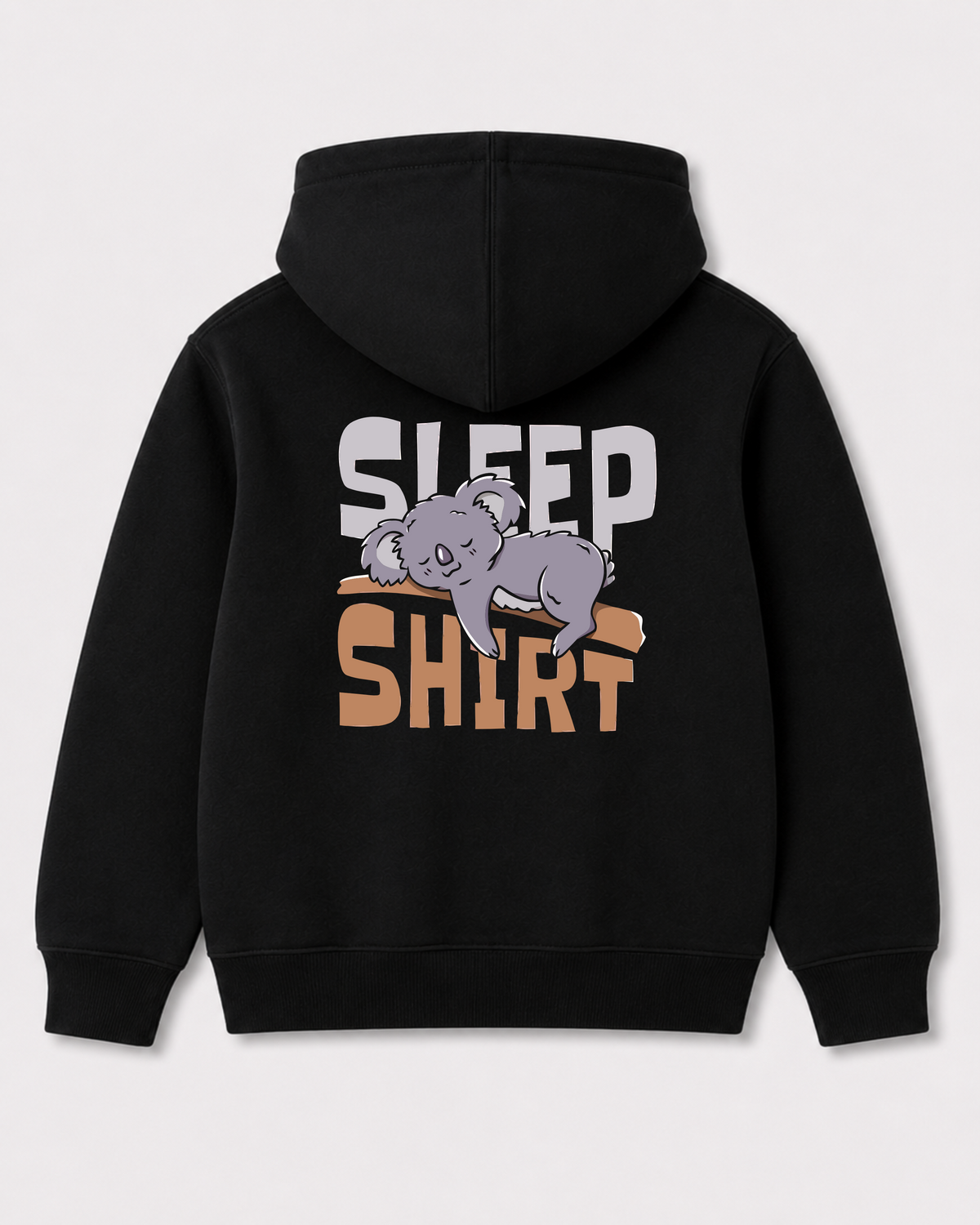 Black hoodie back 2198