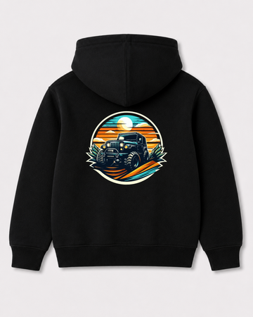 Black hoodie back 2200