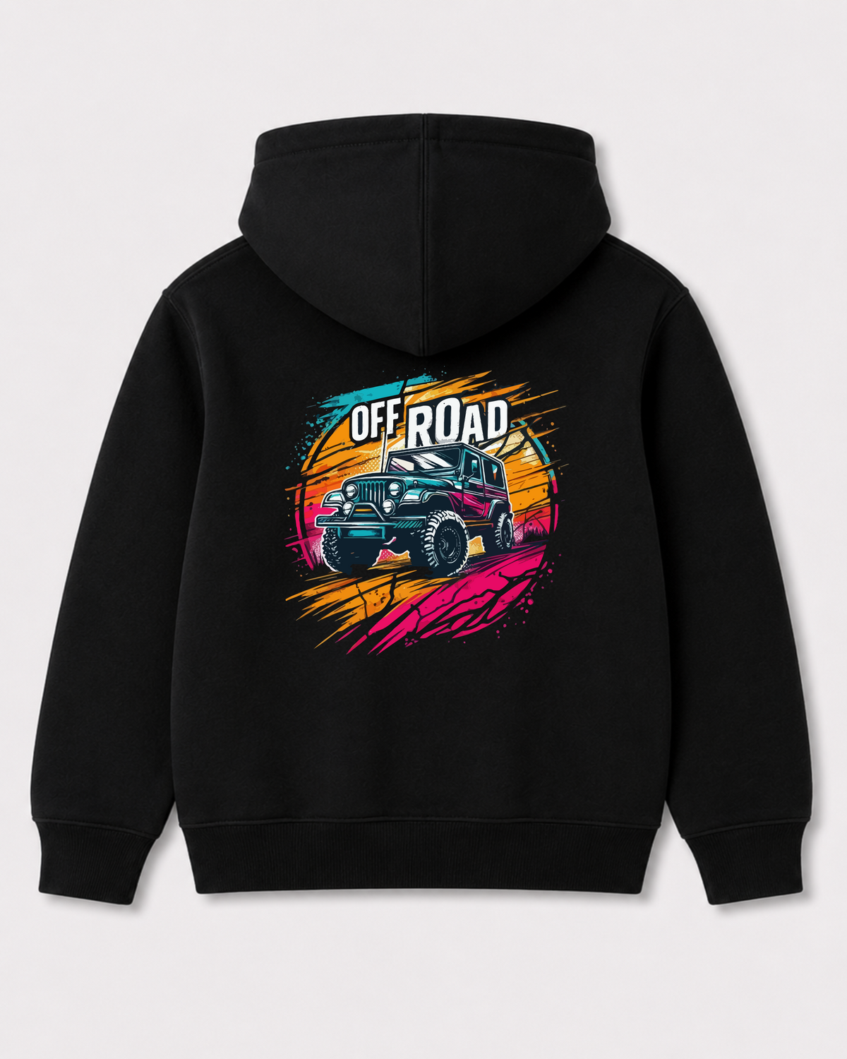 Black hoodie back 2206