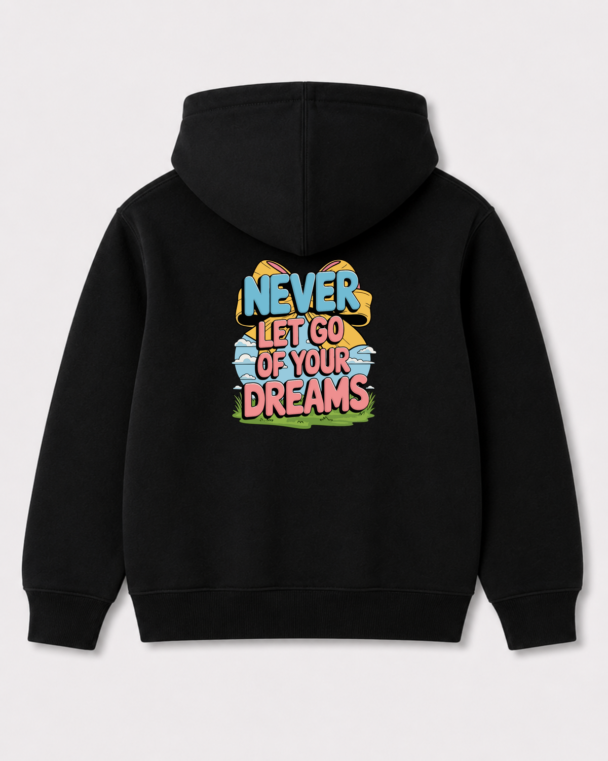 Black hoodie back 2207
